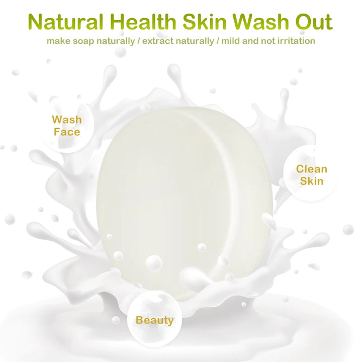 Leite de cabra Feito à mão Leite de cabra Remoção de sabão Acne Blackhead Pele suave Aperto dos poros Limpeza profunda Clareamento Sabonete hidratante